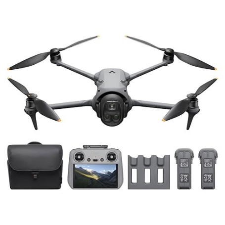 Bundle Fly More DJI Mavic 4 Pro avec DJI RC 2, drone phare à triple caméra avec caméra Hasselblad CMOS 4/3 100 MP, transmission