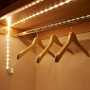 JANDEI - Bande Lumineuse LED Autocollante, Rechargeable USB, Sans Prise, avec Detecteur de Mouvement. Éclairage Nocturne pour Cl