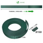 VOUNOT® Kit de lamelles Occultantes PVC 75m x 4.7cm 150 Clips Brise Vue de Qualité Bandes de Protection pour Panneau Grillagé Cl