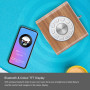 LEMEGA CR4 Radio numérique Dab/Dab+/FM avec Bluetooth,Radio Dab Portable alimentée par Le Secteur,Horloge à Deux alarmes avec Sn