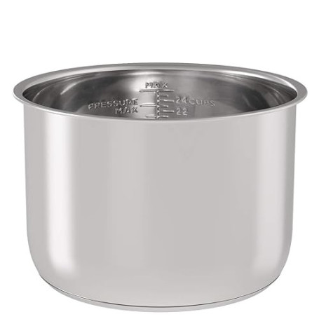 Sicheer Rechange en acier inoxydable pour pot intérieur de casserole compatible avec Ninja Foodi 8 l
