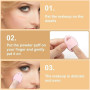 SJBAUTYO 5 Pièces Mini Houppette Doigt, 2 Bouffées de Poudre Cosmétique, Pour Fond de Teint, Anti-cernes, Éponges à Poudre Douce