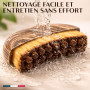 Brosse Lymphatique Visage – Brosse Drainage Lymphatique Visage Anti-Ride, Poils Doux – Stimule la Circulation, Détox, Anti-Poche