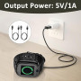 Ksywydu 2 Pièces Chargeur Montre Connectée 2 Pins 4mm, Câble de Charge Magnétique pour Smartwatch Universel pour Smartwatch, Acc