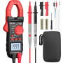 Proster 600A Pince Ampèremétrique Numérique NCV, 2000count Multimetre Professionnel TRMS Pince Multimètre Courant AC Tension AC/