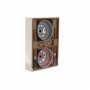 Set de sushi DKD Home Decor Multicouleur Bambou Mandala Grès Oriental (6 Pièces) 181,99 €