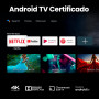BenQ W4100i 4K Heimkino Beamer mit 3200 Lumen und Android TV-Dongle für kabelloses Entertainment