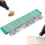 Treki 30Pcs Fraise Diamant 3mm Foret Fraise Diamantée Tige Forets Rotatifs pour Verre Pierre Précieuse Métal Meulage Bijoux Rota
