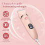 Scttomon Rasoir Electrique Feminin Tondeuse précise pour visage et zones sensibles, Tondeuse à poils corporels pour visage, jamb