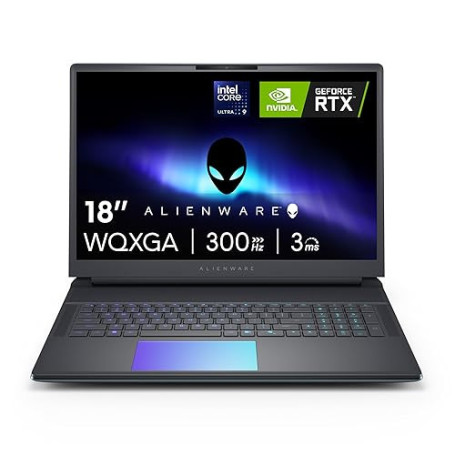 Alienware 18 Area-51 PC Portable Gaming 18" WQXGA 300Hz G-Sync, Intel Core Ultra 9 275HX Series 2, NVIDIA GeForce RTX 5080, 32 G