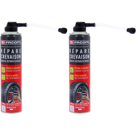 Facom 006080 Répare-Crevaison 400 ML (Lot de 2)
