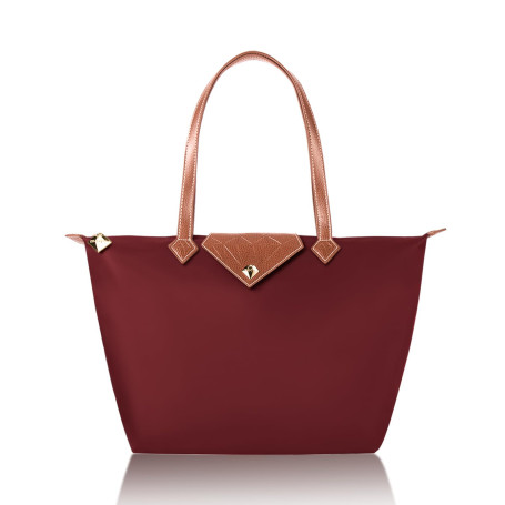 BOJLY Oxford pour Femme Sac à Bandoulière de Pliage Grande Capacité Sac a Main Nylon Dames Shopping Pliant Fourre-tout Plage Sac