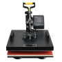 VEVOR 2 en 1 Presse à Chaud Machine Sublimation Textile 38x38 cm Machine d'impression 1500 W Presse à Chaleur Polyvalente Contrô