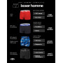 Umbro Umb/1/Bcx4/Ban Boxeur ajusté Homme (Lot de 4)
