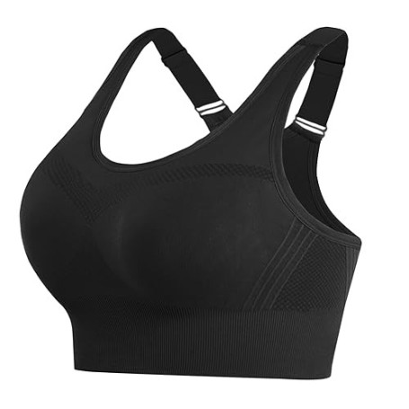 Litherday Brassiere Sport Femme sans Armature Soutiens-Gorge de Sport Femme Brassiere avec Coussinets Amovibles pour Yoga Course