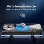 NEW'C Lot de 3, Verre Trempé pour Google Pixel 8A Protection efficace contre les Rayures - sans Bulles - Ultra Résistant (0,33mm