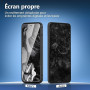 NEW'C Lot de 3, Verre Trempé pour Google Pixel 8A Protection efficace contre les Rayures - sans Bulles - Ultra Résistant (0,33mm