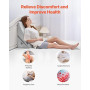 VEVOR Coussin Incliné Lit, Oreiller Triangulaire Orthopédique Réglable, Rembourrage en Mousse, Housse Douce et Lavable, Coussin