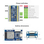 Waveshare Universal e-Paper Driver Board with WiFi Bluetooth SoC ESP32 Onboard Supports Various SPI e-Paper Raw Panels