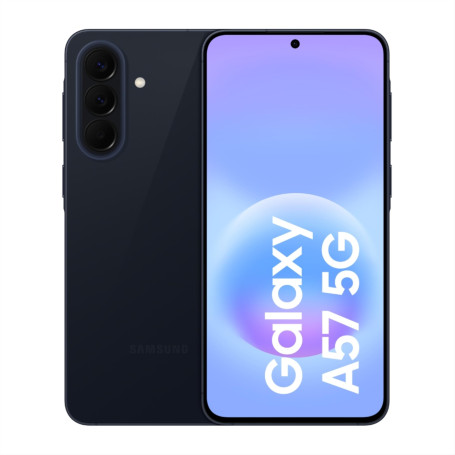 Samsung Galaxy A57 5G (Awesome Navy, 8 Go de RAM, 256 Go de stockage), IA agentique, triple caméra avec vidéo de nightographie, 