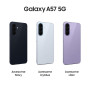 Samsung Galaxy A57 5G (Awesome Navy, 8 Go de RAM, 256 Go de stockage), IA agentique, triple caméra avec vidéo de nightographie, 