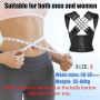 VPB Correcteur de posture dos redresse dos femme homme,Adjustable back posture belt,Correcteur de posture pour maintien dos droi