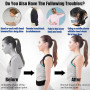 VPB Correcteur de posture dos redresse dos femme homme,Adjustable back posture belt,Correcteur de posture pour maintien dos droi