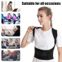 VPB Correcteur de posture dos redresse dos femme homme,Adjustable back posture belt,Correcteur de posture pour maintien dos droi