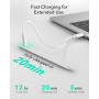 ESR Find My Stylet pour Apple iPad 2018-2025, Digital Pencil Pro avec Fonction Find My Pen et sensibilité à l'inclinaison pour i