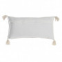 Coussin DKD Home Decor Beige Bleu Polyester Coton Arabe Frange (60 x 10 x 30 cm) 55,99 €