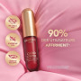 Bourjois Cloud crème Velvet, 02 Café Crème, Rouge à Lèvres Liquide Mat, Mat intense ou flouté, Confort doux et léger, 3ml