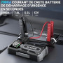 ACEZUK Booster Batterie Voiture 7000A, Démarreur de Voiture Portable (Jusqu'à 5.5L Diesel ou 7.0L Gaz), 12V Jump Starter avec 2.