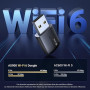 UGREEN Clé WiFi 6 AX900 Adaptateur USB sans Fil Entrée de Gamme Double Bande 5GHz 2.4GHz Soft AP Mode MU MIMO Cryptage WPA2 PSK