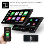 EUStock Android 13 Autoradio 9" pour Renault Clio 3 2005-2014 4 cœurs 2 Go et 64 Go de mémoire, prend en charge Carplay/Android
