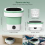 Mini Machine à Laver,12L Machine a Laver Portable,Mise à Jour Mini Lave Linge avec 3 Modes de Nettoyage en Profondeur & Panier D