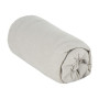 BabyCalin - Lot de 2 Draps housse Blanc/Gris Babycalin - 60 x 120 cm certifié OEKO-TEX