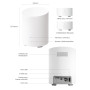 Reolink Caméra Surveillance Extérieure 360° Solaire 2K, Kit de Sécurité Domestique avec Détection IA Personne/Véhicule, Stockage