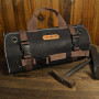WELKINLAND Rouleau à Outils en Toile Cirée Robuste - 15 Poches, Capacité 15 L, Sac à Outils Enroulable, Organisateur