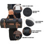 WELKINLAND Rouleau à Outils en Toile Cirée Robuste - 15 Poches, Capacité 15 L, Sac à Outils Enroulable, Organisateur