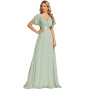 Ever-Pretty Robe de soirée en Double V-col et Manches Courtes EP09890