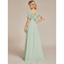 Ever-Pretty Robe de soirée en Double V-col et Manches Courtes EP09890