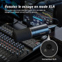 TONOR USB/XLR Micro Dynamique, Cardioïde Microphone pour Podcasting, Gaming, Streaming, Broadcasting, Enregistrement Vocal, Chan