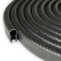 Protection de Portiere Voiture Plage de Serrage 1-2mm Protection Bord de Tole Joint Caoutchouc en u pour la Plupart des Voitures