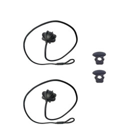 Changyeah Lot de 2 bandes de maintien pour coffre avec corde, support pour coffre, étagère arrière, support pour le coffre, cord