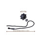 Changyeah Lot de 2 bandes de maintien pour coffre avec corde, support pour coffre, étagère arrière, support pour le coffre, cord