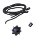 Changyeah Lot de 2 bandes de maintien pour coffre avec corde, support pour coffre, étagère arrière, support pour le coffre, cord