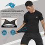 MEETWEE Haut Compression Homme Manche Longue/Courtes,Baselayer Maillot Running Vetement Fitness pour Sports Jogging T-Shirt Base