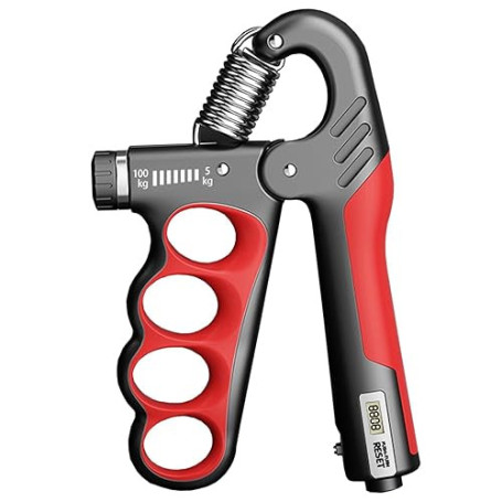Dryxog Hand Grip Musculation Avant Bras Muscu Main Muscu Handgrip 100kg Homme Poignet Muscler Reeducation Main Muscle Avant Bras