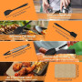 Moule Silicone Air Fryer pour Ninja Foodi FlexDrawer 10.4 L AF500EU, 24 Pièces Silicone Accessoires Air Fryer pour Friteuse, AF5