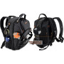 Sac à outils 66 poches, sac à dos robuste pour électriciens, construction, hommes